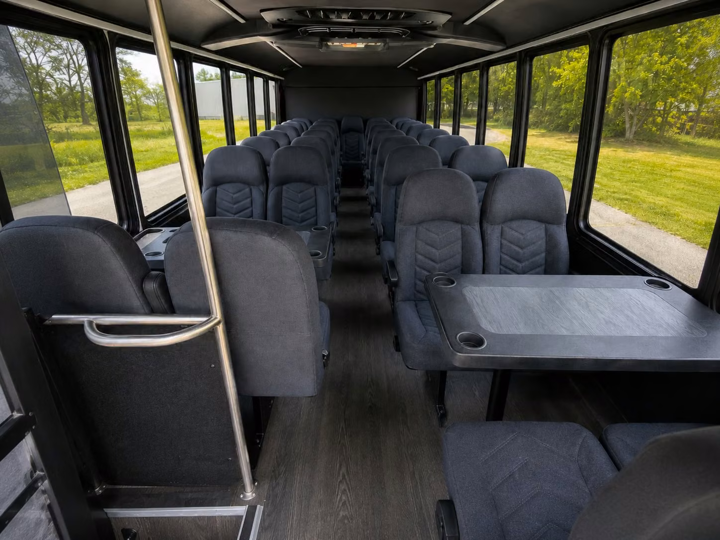 20 passenger minibus inside