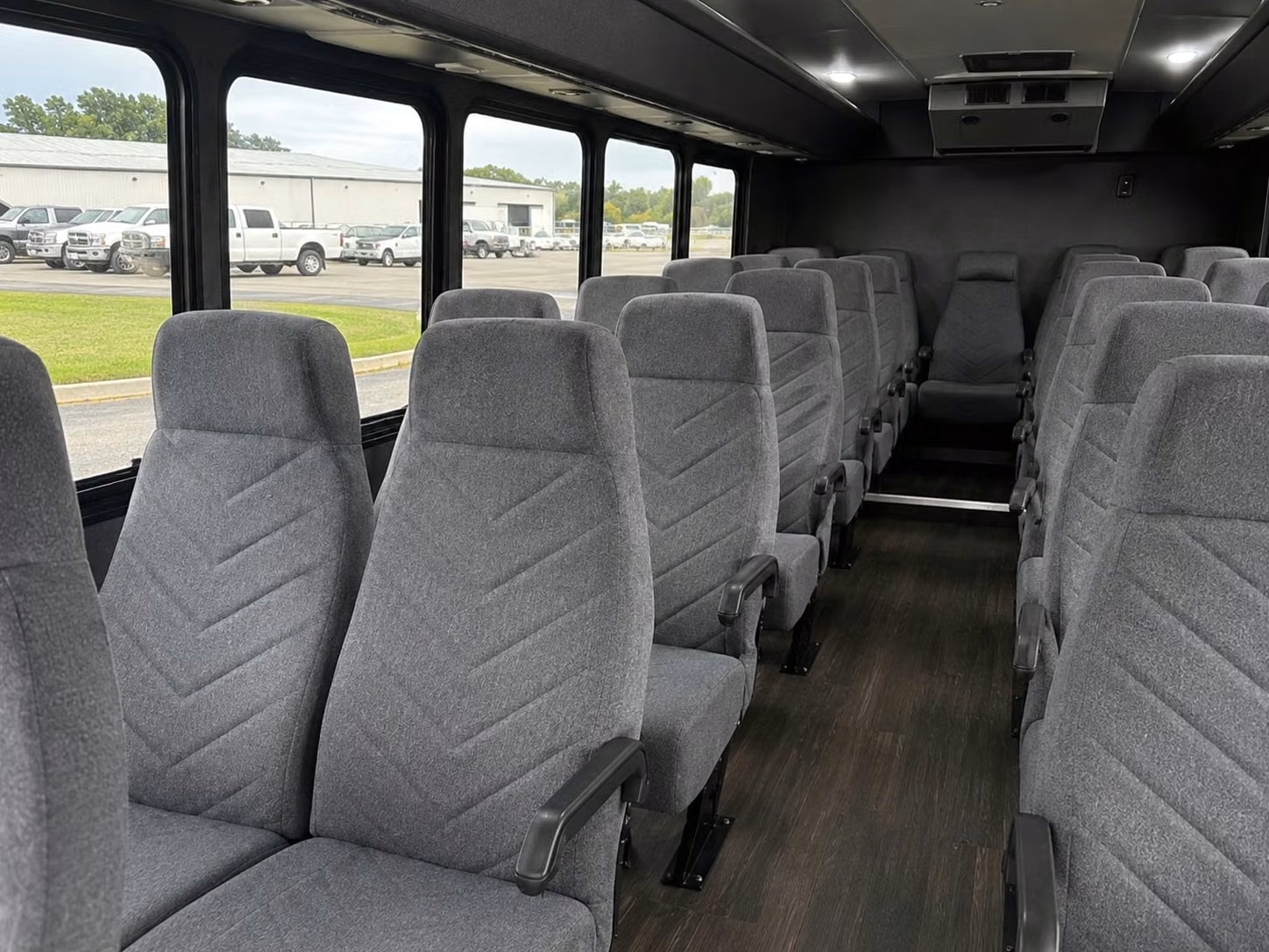20 passenger minibus interior