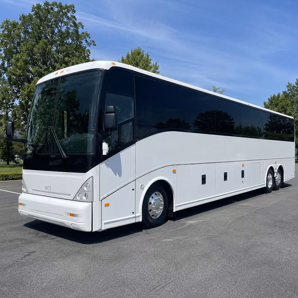 56 passenger charter bus