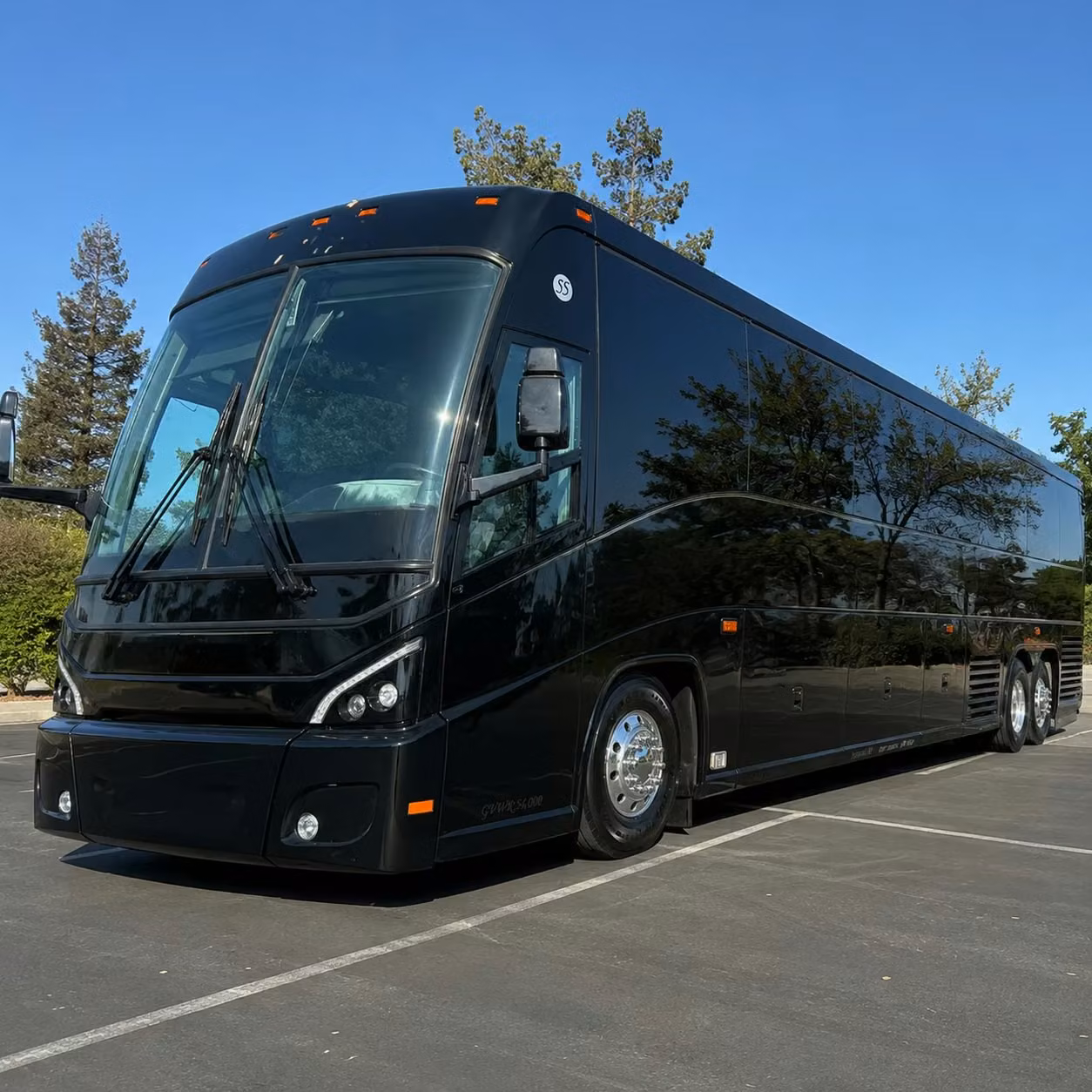 charter bus shuttles for san bernardino medical and healthcare workers