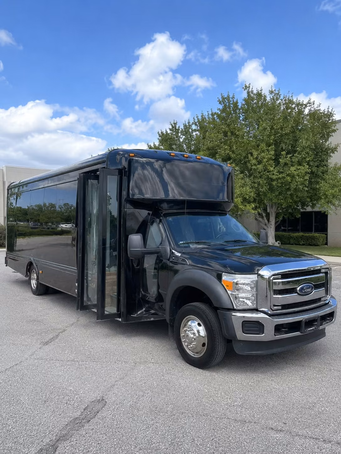 party buses with led lighting and built in bars for san bernardino prom night