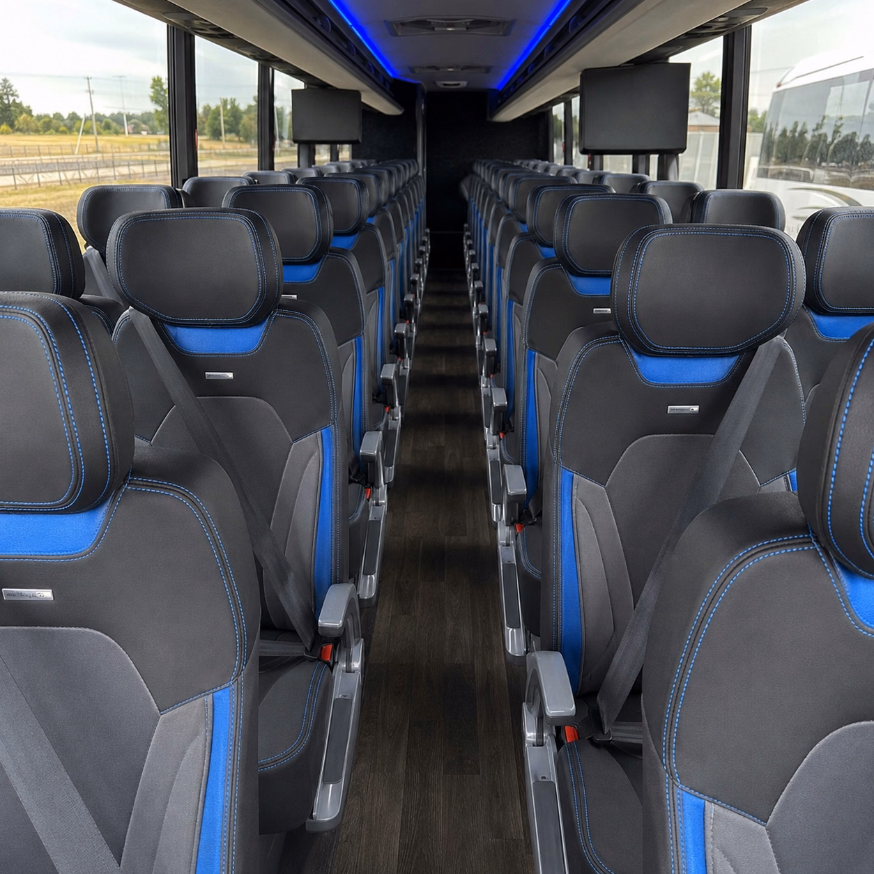 san bernardino airport transfer charter bus rentals