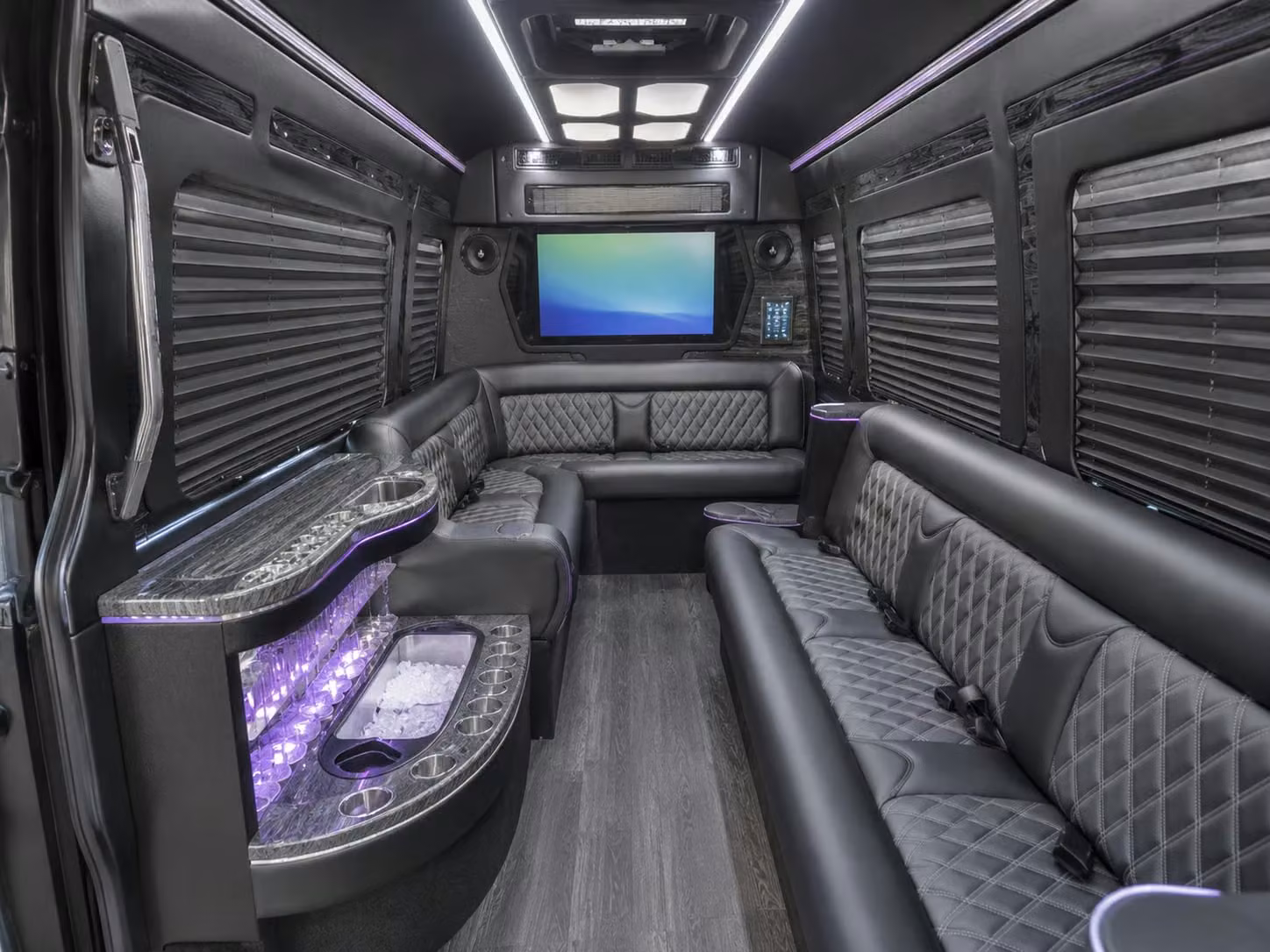 sprinter limousine inside