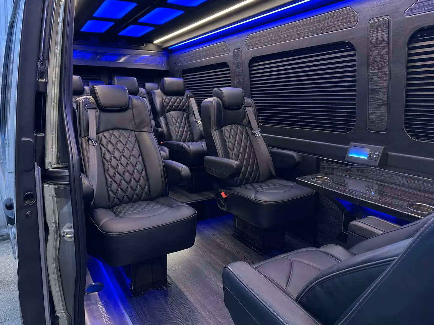 sprinter van transportation for groups and events across san bernardino