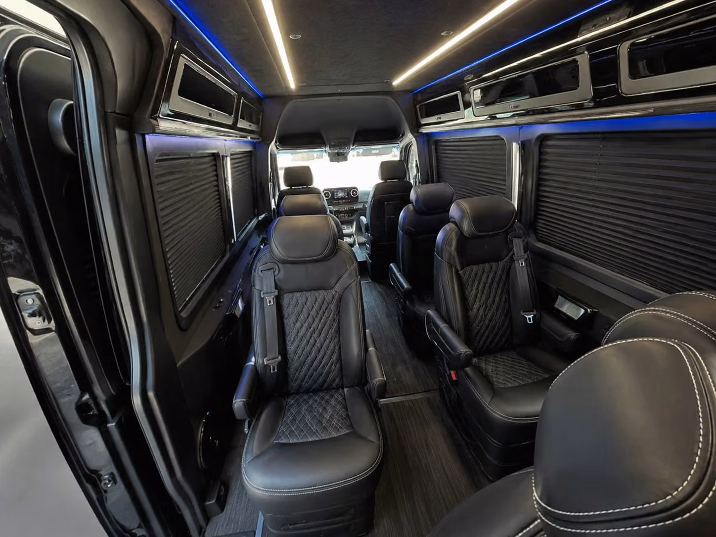 sprinter van with driver interior